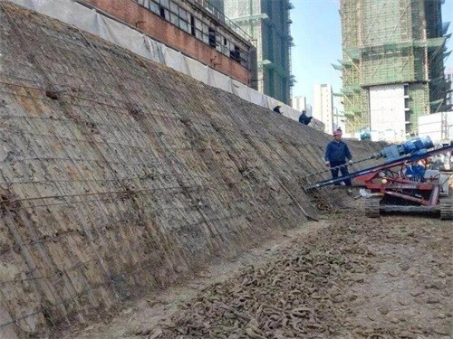 砀山建筑边坡支护